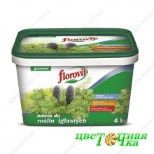 Удобрение Florovit для хвойных 4 кг