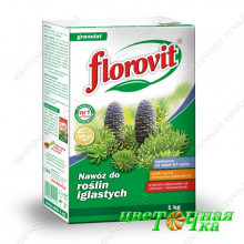 Удобрение Florovit для хвойных 1 кг (пачка) Удобрение Florovit для хвойных 1 кг (пачка)